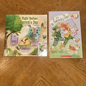 Lot of 2 St. Patrick's Day Children's Books Holiday Classroom Homeschool